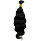 Raw Indian wavy human braiding hair from Nikki Smith Hair Collection
