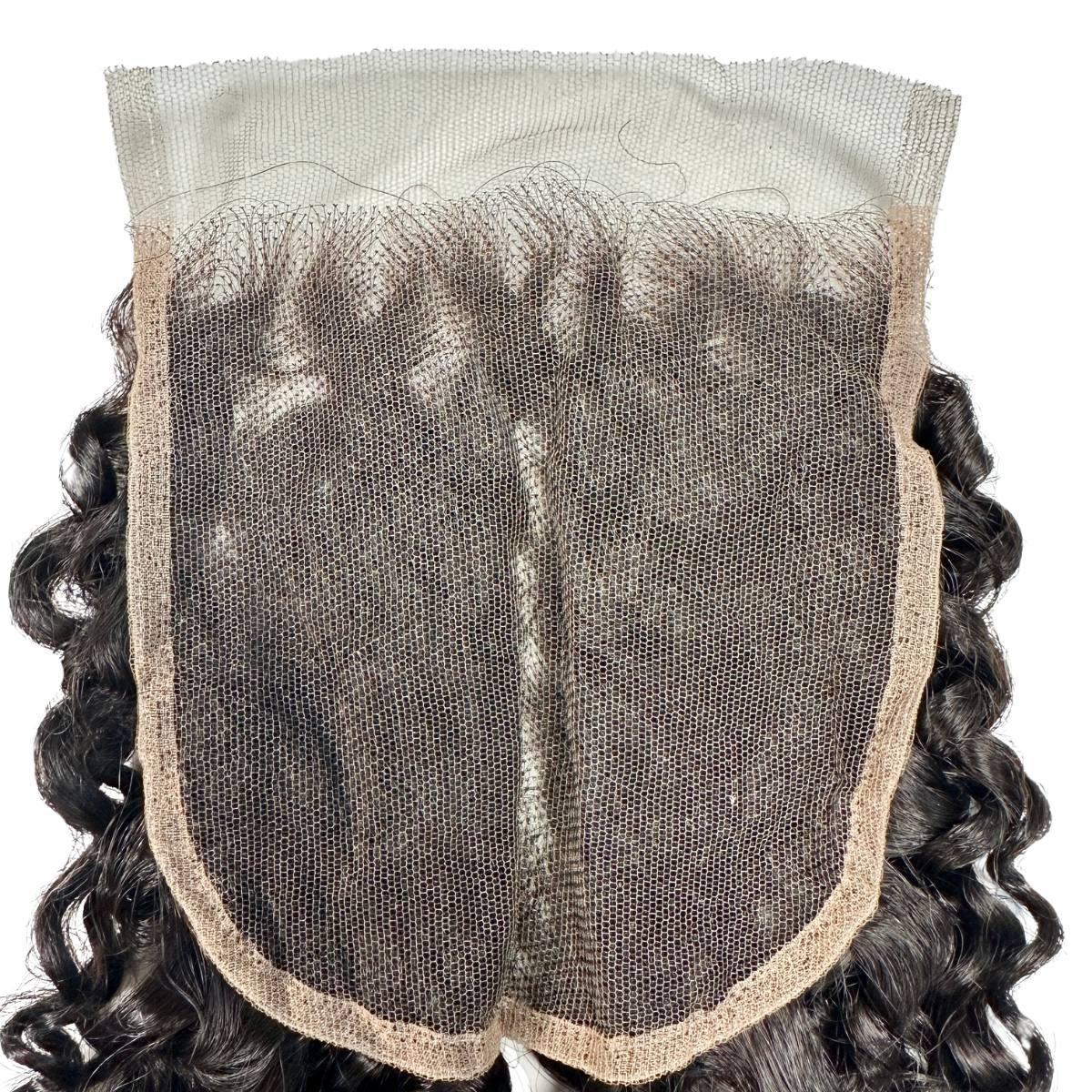 Kinky curly 5x5 HD lace closure in 100% human hair, from Nikki Smith Hair Collection