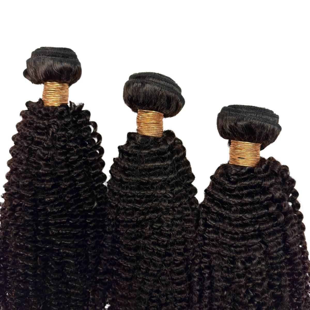 Jerry curl human hair 3 bundle deal from Nikki Smith Hair Collection