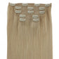 Warm Honey Blonde seamless clip-in hair extensions in 100% human hair – Nikki Smith Hair Collection