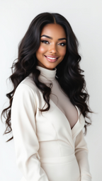 Raw Indian Wavy Natural Black Clip-in Extensions