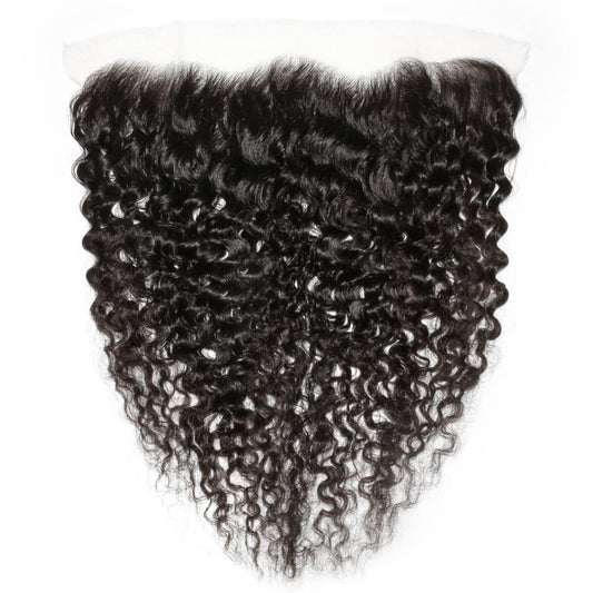 Raw Burmese curly 13x4 HD lace frontal from Nikki Smith Hair Collection