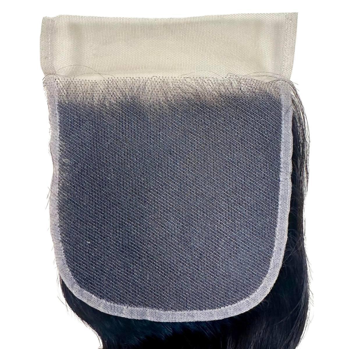 Body wave 5x5 transparent lace closure in 100% human hair, from Nikki Smith Hair Collection