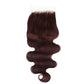 Burgundy Body Wave 5x5 HD Closure