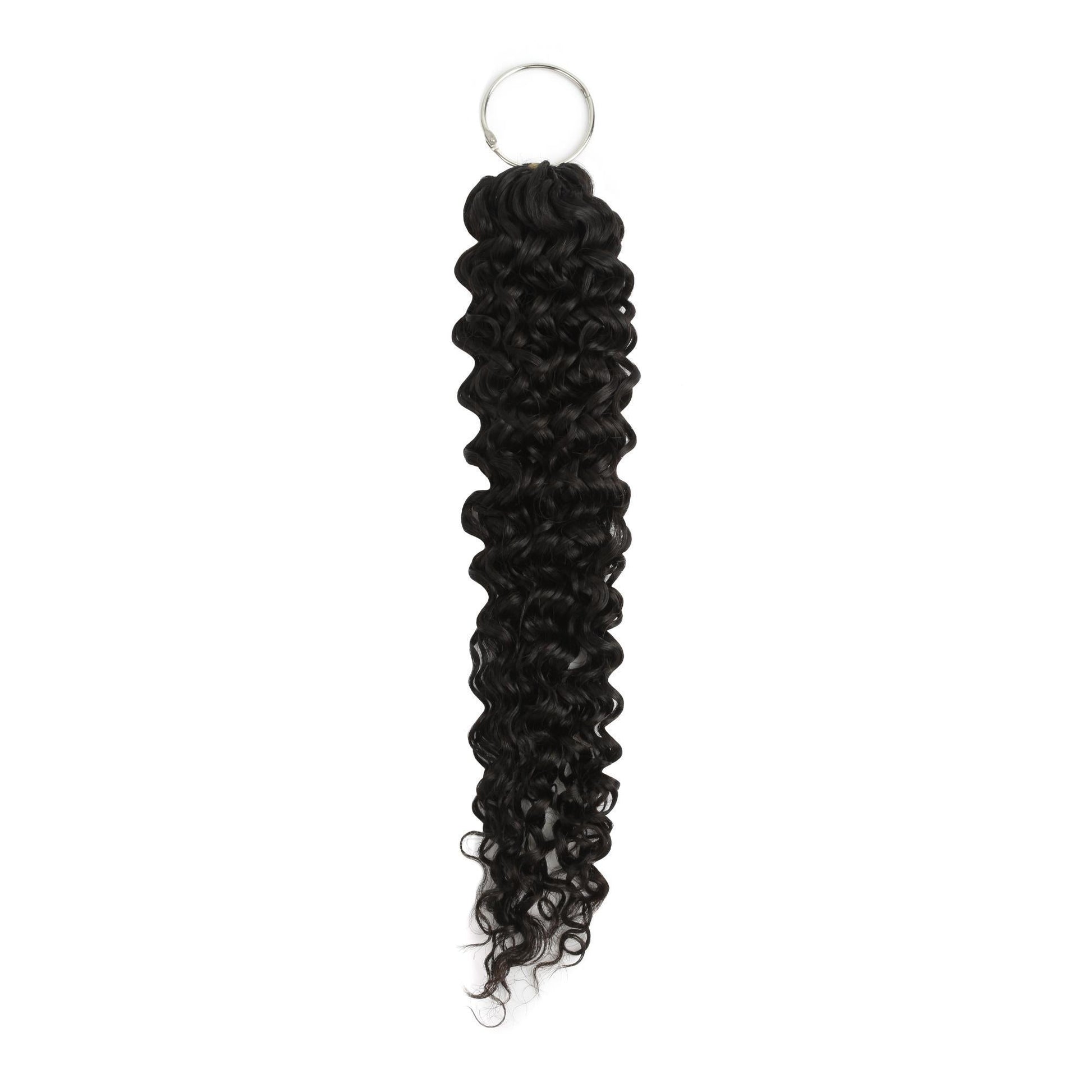 20-inch Water Wave feather crochet human hair – Nikki Smith Hair Collection