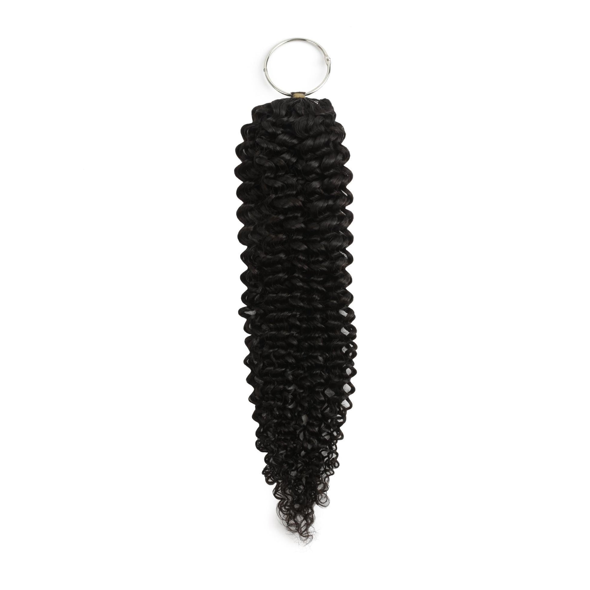 20-inch Kinky Curly feather crochet human hair – Nikki Smith Hair Collection
