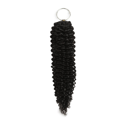 20-inch Kinky Curly feather crochet human hair – Nikki Smith Hair Collection