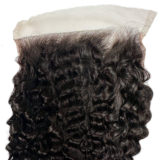 Jerry curl 5x5 HD lace closure from Nikki Smith Hair Collection