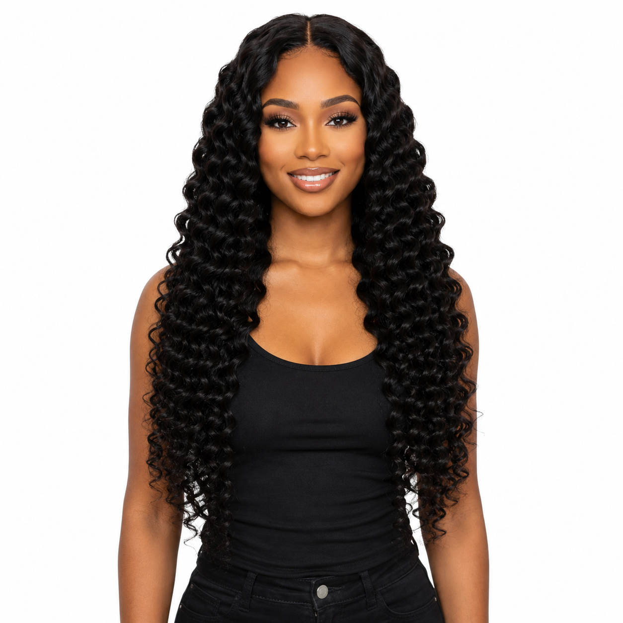 Glueless Deep Wave 2x6 HD lace closure wig in 100% virgin human hair – Nikki Smith Hair Collection