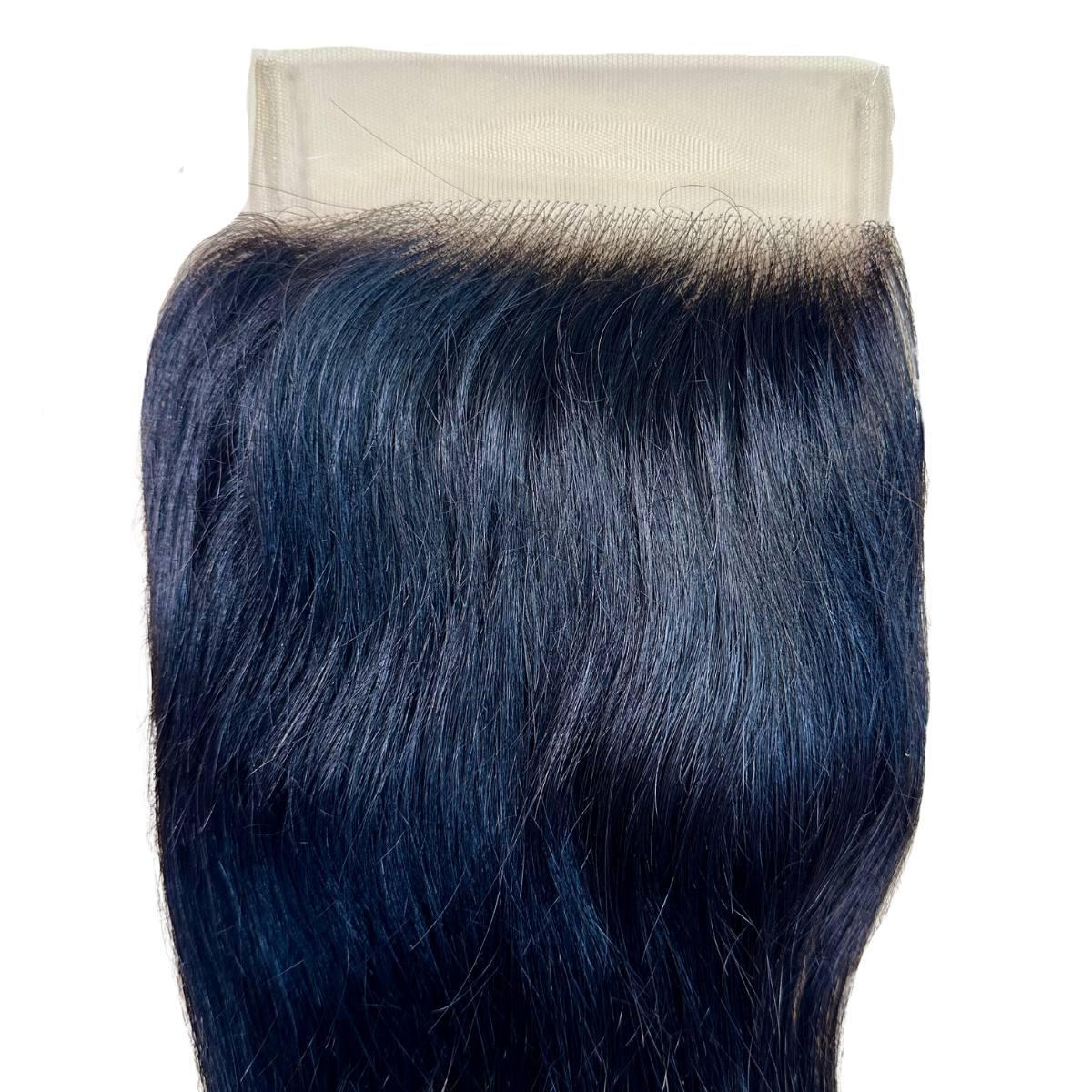 Straight 5x5 transparent lace closure in 100% virgin human hair - Nikki Smith Hair Collection