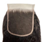 Kinky straight 5x5 HD lace closure in 100% human hair, from Nikki Smith Hair Collection