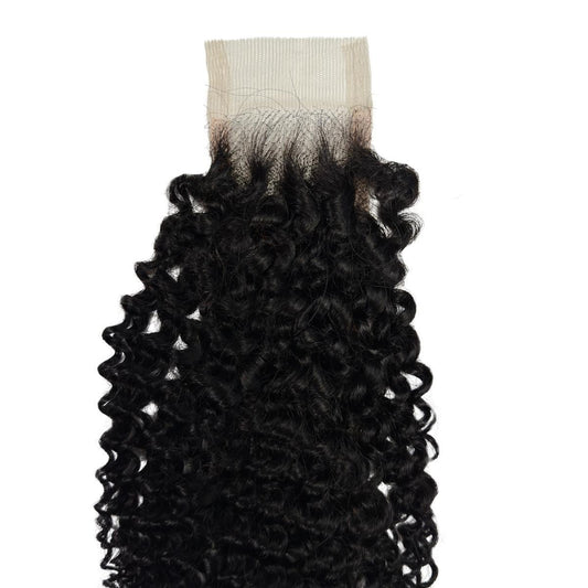 Jerry curl 2x6 HD lace closure from Nikki Smith Hair Collection