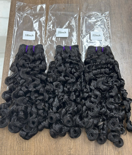 Caribbean Curly Human Hair Bundles