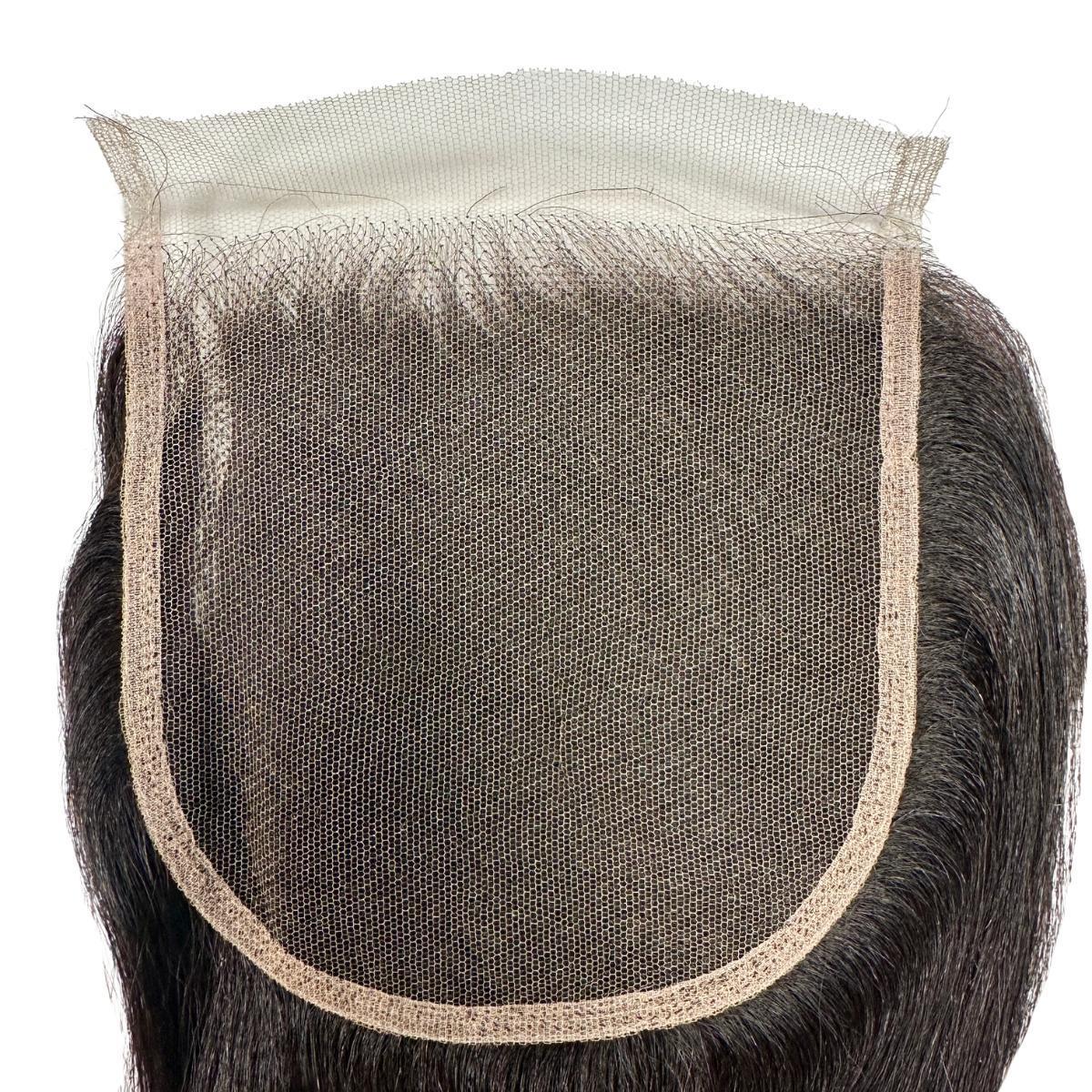 Yaki straight 5x5 HD lace closure in 100% human hair, from Nikki Smith Hair Collection