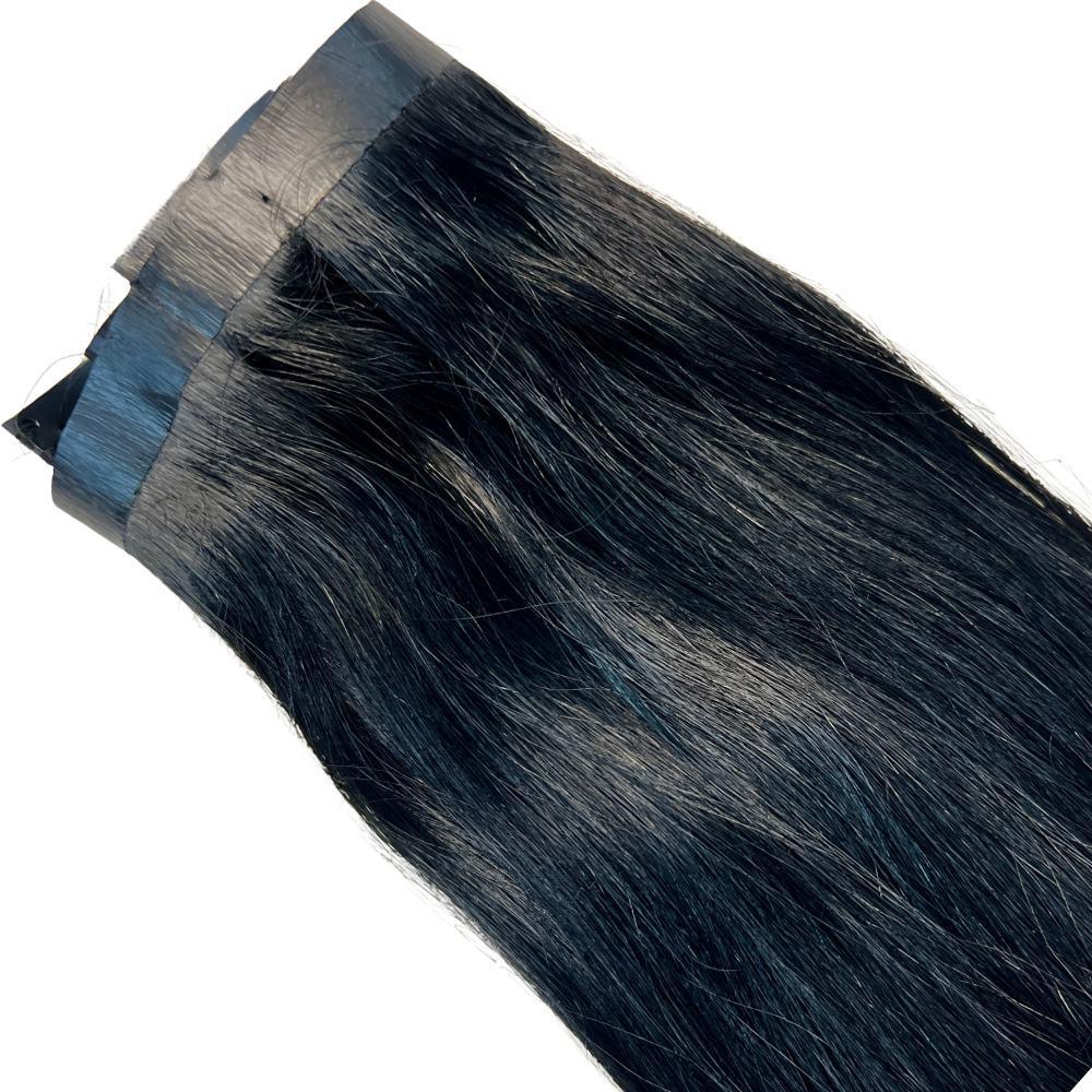 Honey Blonde Seamless Clip-In from Nikki Smith Hair Collection, designed for a natural, voluminous look with 100% human hair.