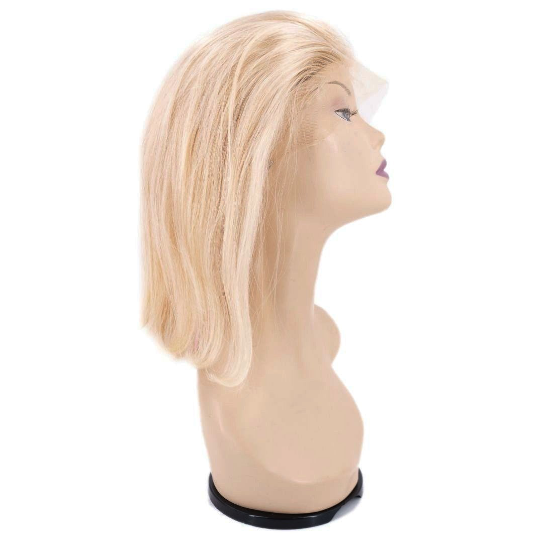 Blonde Straight Bob Wig available at the Nikki SMith Hair Collection