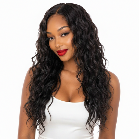 Beach Wave U-Part Wig