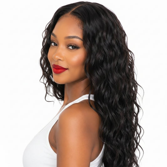 Beach Wave U-Part Wig