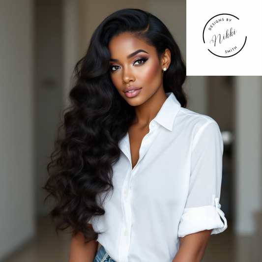 Luxurious Loose Wave Stock Image