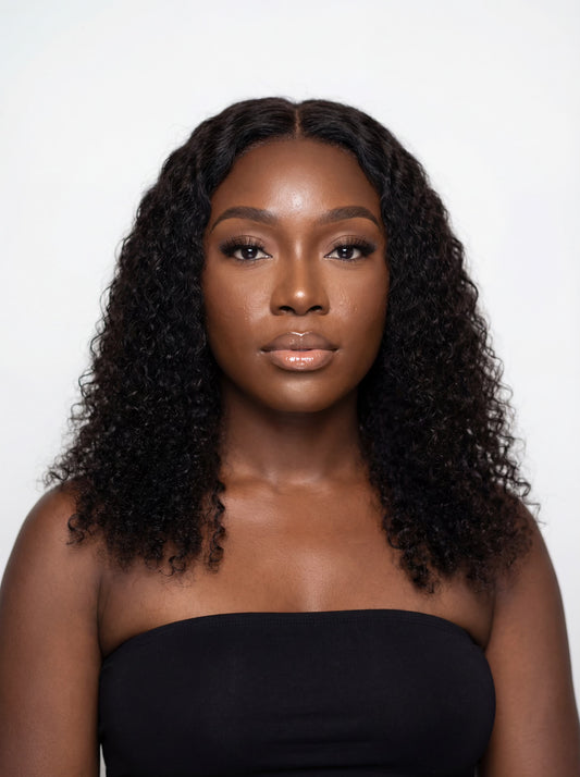 Ready To Wear Glueless 5x5 HD Closure Wig Pineapple Wave with Bleached Knots