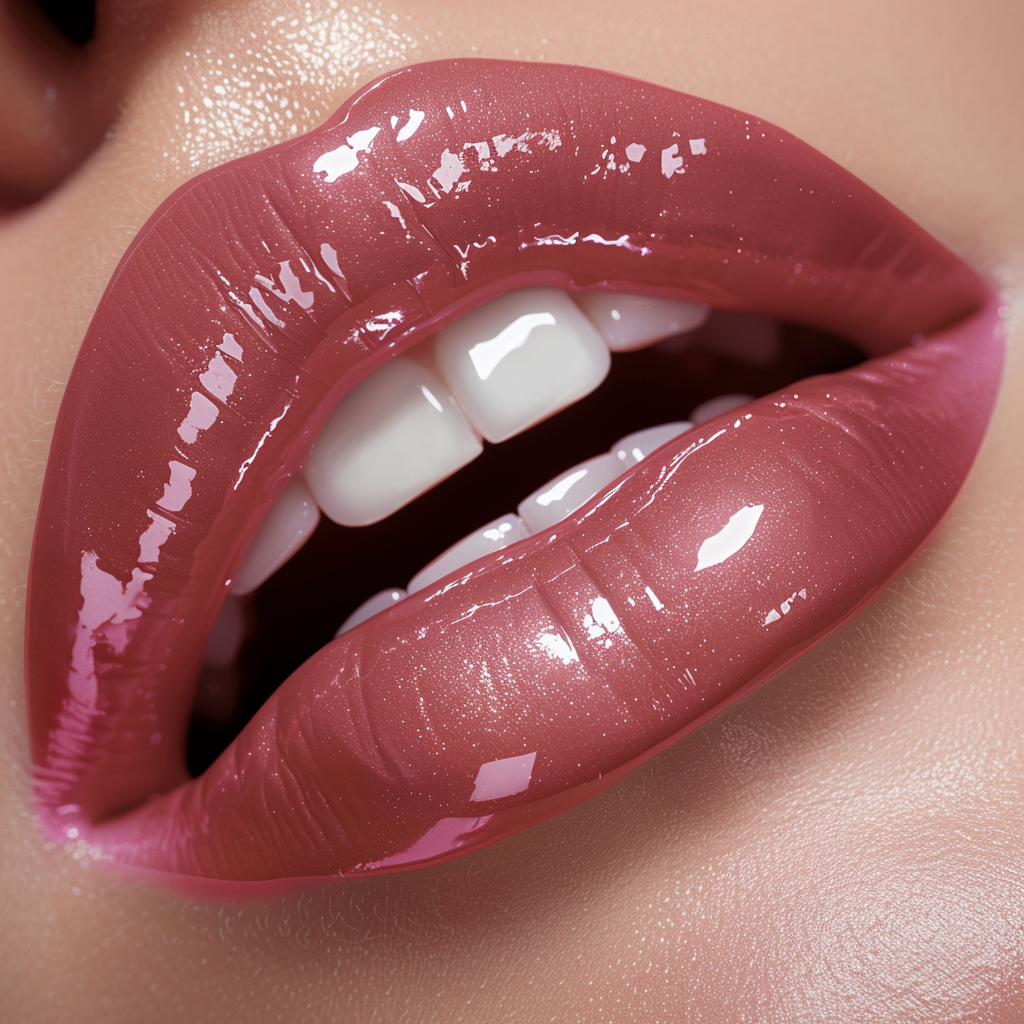 Luxurious lip product from Nikki Smith Hair Collection, offering a smooth, non-sticky formula that provides long-lasting shine and hydration while enhancing your lips with a variety of beautiful shades