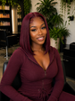 Cherry 13x4 Transparent Lace Front Bob Wig