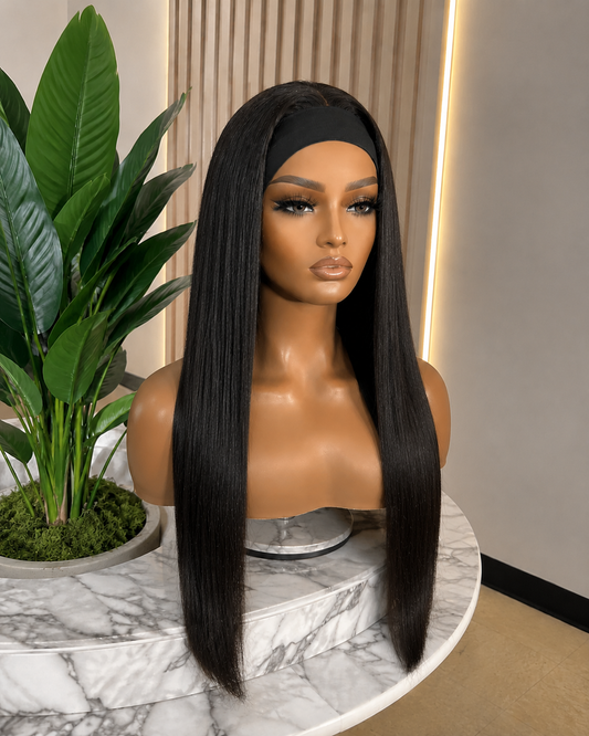 Straight Headband Wig