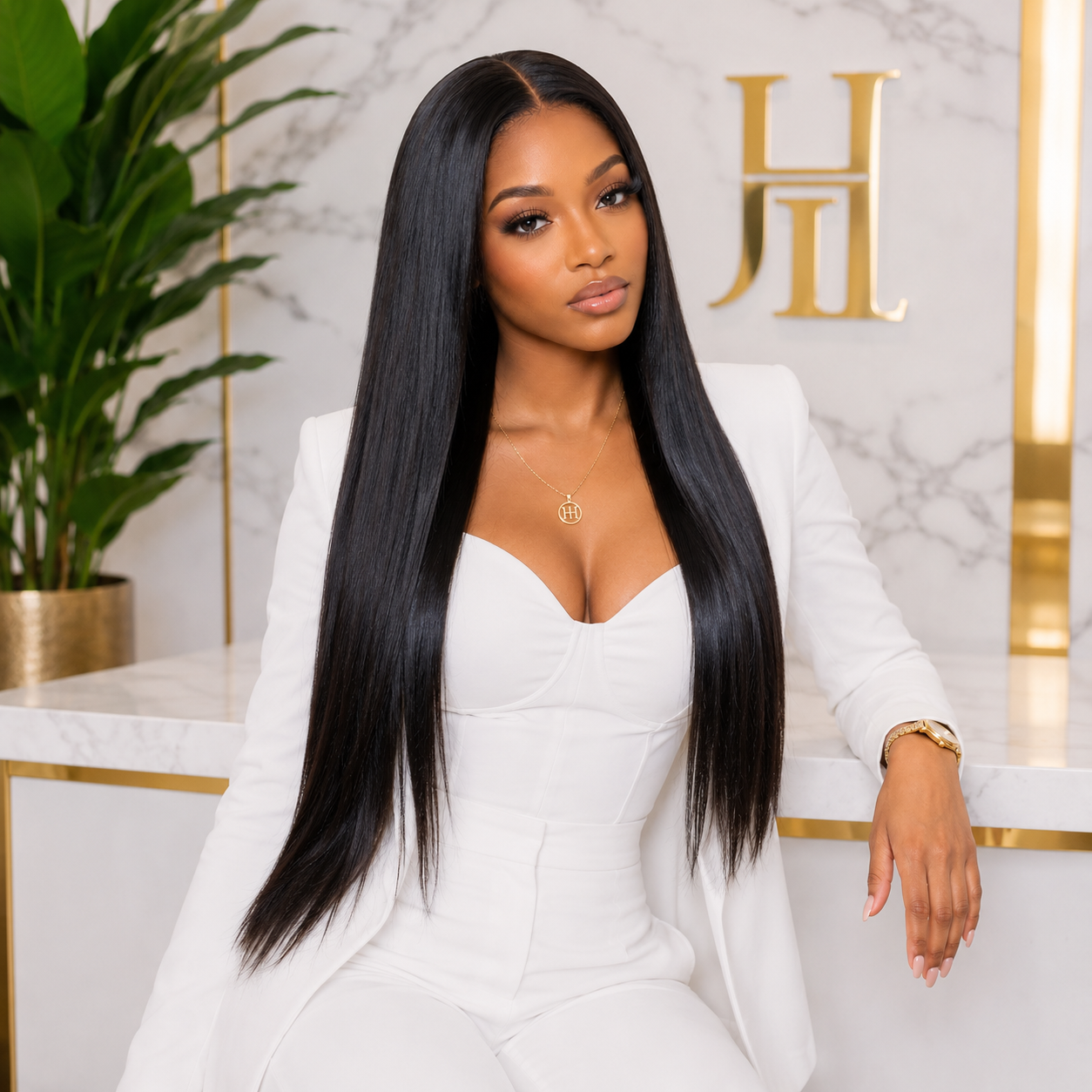 Glueless Straight 2x6 HD Lace Closure Wig