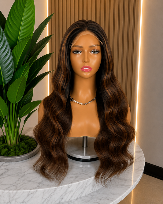 Raw Jada Glueless 5x5 HD Closure Wig – 100% Raw Human Hair