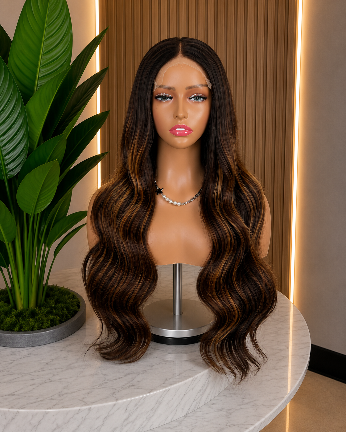 Raw Ava Glueless 5x5 HD Closure Wig
