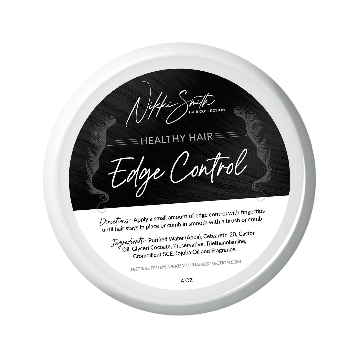 Healthy Hair Edge Control Gel For Strong Hold