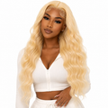 Blonde Body Wave Transparent Full Lace Wig