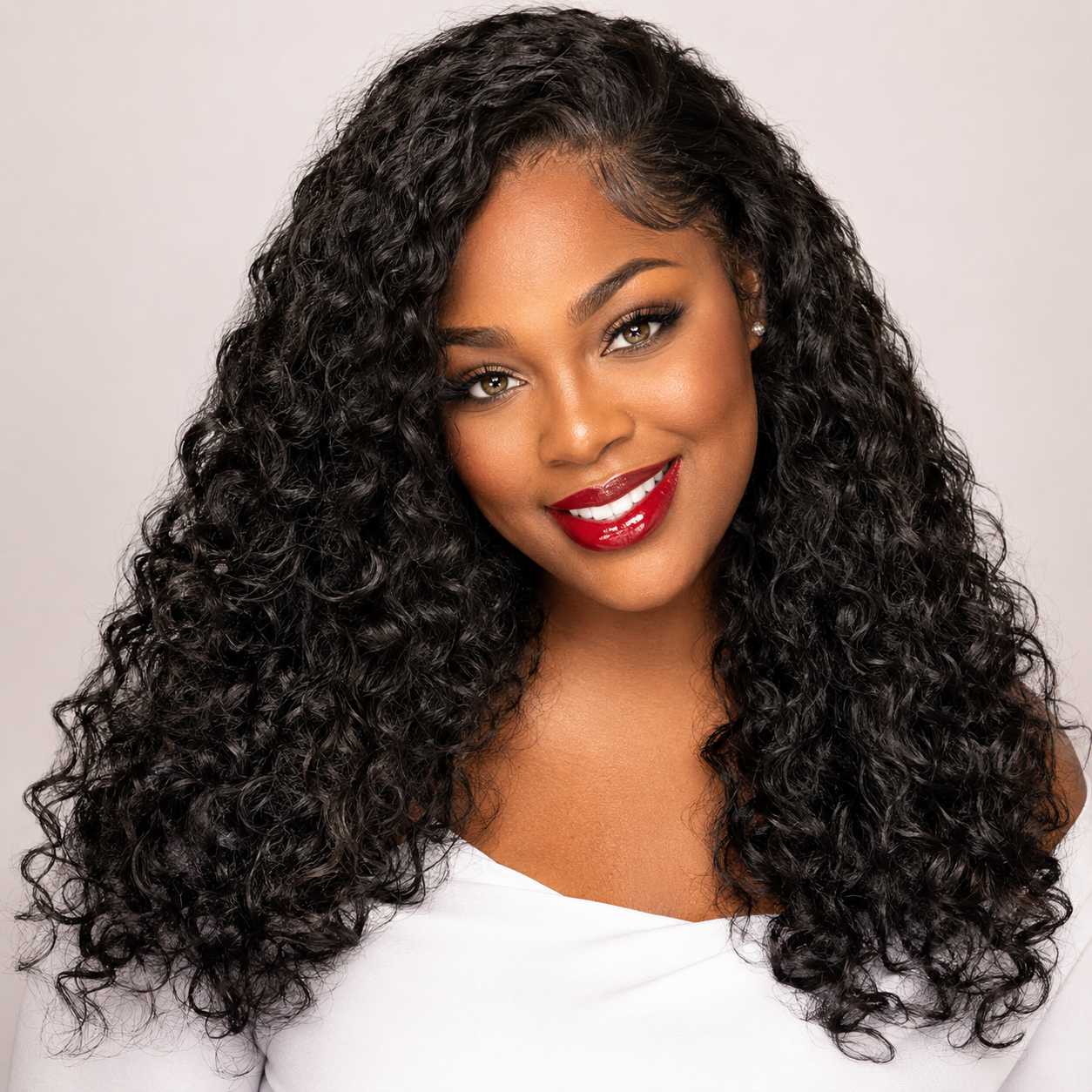 Italian Curly Half Wig