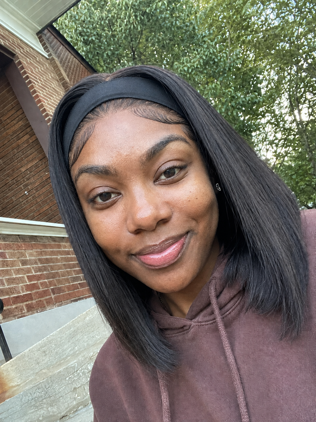 Straight Headband Wig – 100% Human Hair