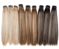 Pre-Colored Balayage Human Hair Bundles — Virgin Straight