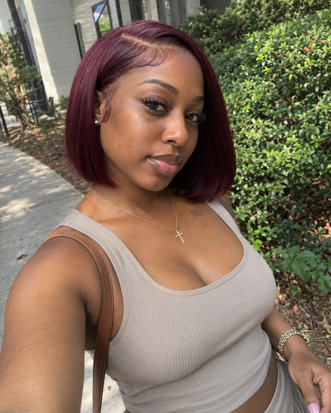 99J Burgundy Straight Human Hair Bundles