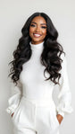 Raw Indian Curly Natural Black Clip-in Extensions from Nikki Smith Hair Collection