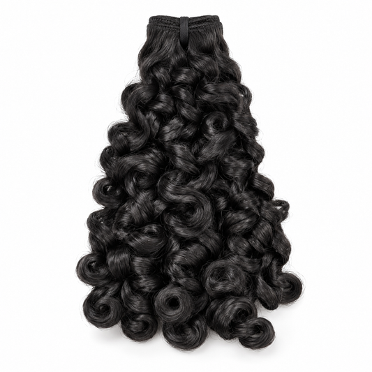Caribbean Curly Human Hair Bundles