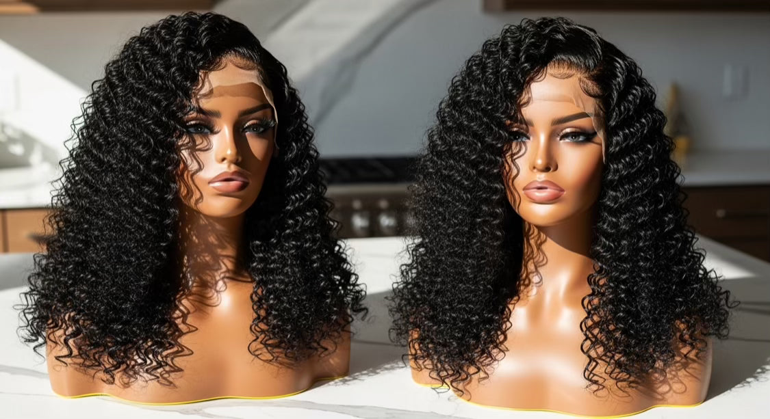 Luxury Deep Wave Premade HD Lace Wigs