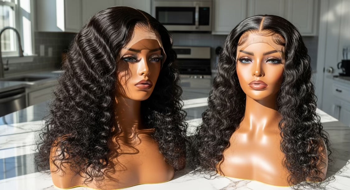 Luxury Deep Wave Premade HD Lace Wigs