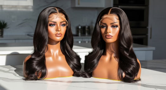 Ready To Wear Body Wave 5x5 HD Lace Closure Unit Wig 180% Density Wig