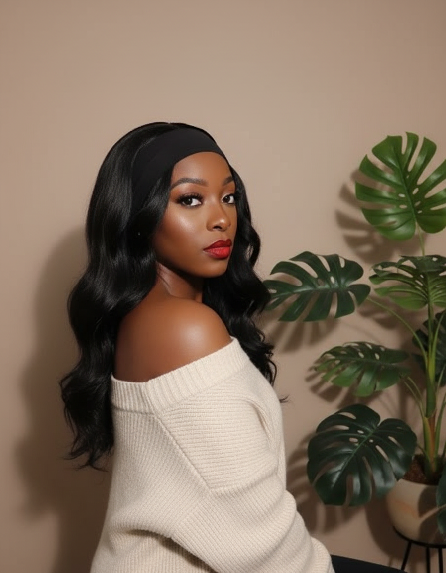 Body Wave Headband Wig