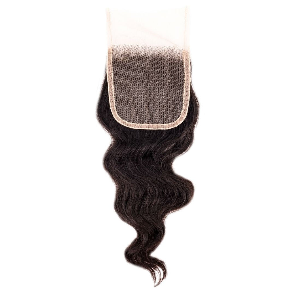 Raw Indian Wavy Closure available at the Nikki SMith Hair Collection