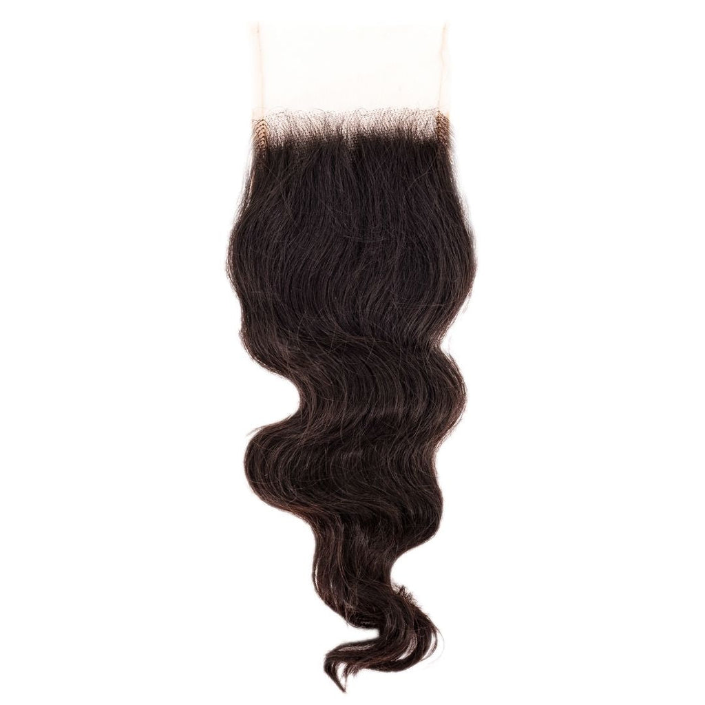 Raw Indian Wavy Closure available at the Nikki SMith Hair Collection