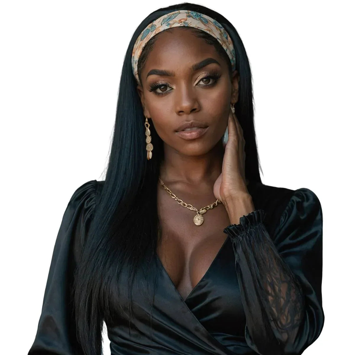 Straight Headband Wig
