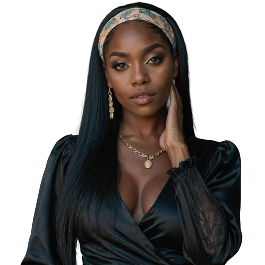 Straight Headband Wig
