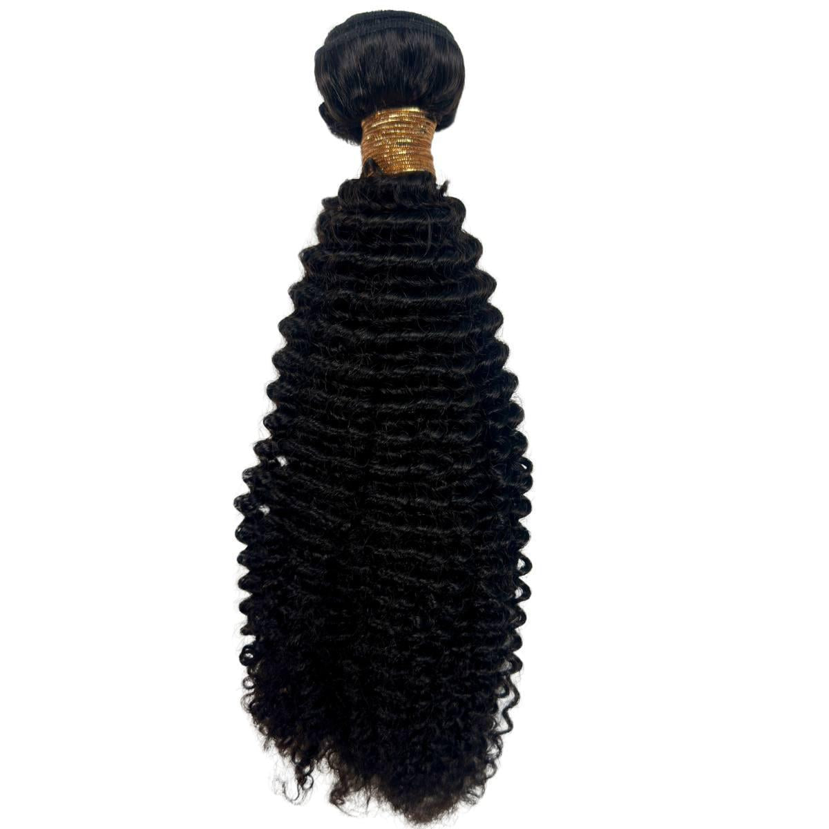 Jerry curl human hair bundles from Nikki Smith Hair Collection