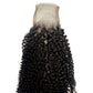 Afro kinky 2x6 transparent lace closure in 100% virgin human hair - Nikki Smith Hair Collection