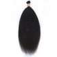 Kinky straight human braiding hair from Nikki Smith Hair Collection
