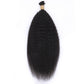 Kinky Straight Bulk Human Hair Extensions